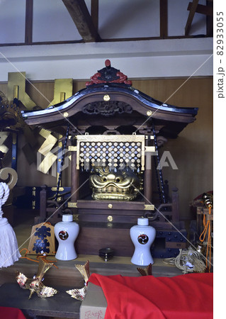 田無神社　獅子頭 82933055