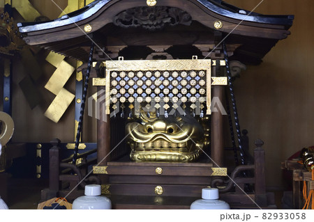 田無神社　獅子頭 82933058