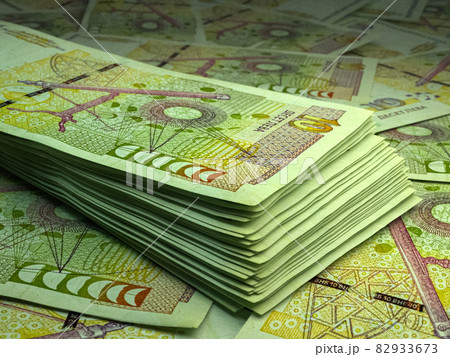 Bulgarian money. Bulgarian lev banknotes. 10 BGN levove bills. 82933673