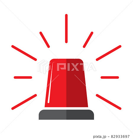 Siren Icon Vector Emergency Symbol Ambulance のイラスト素材