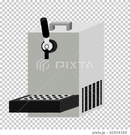 Beer server illustration 82934169