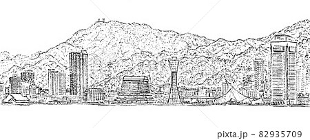 神戸風景(山) 神戸風景(山) 82935709