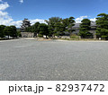 松本城の庭 82937472