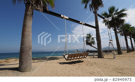 福岡県 糸島市 ヤシの木ブランコ 82940973