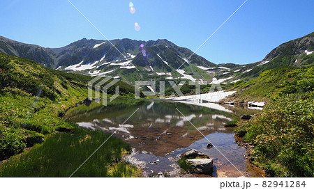 富山県 立山 ミドリガ池 富山県 立山 ミドリガ池 82941284