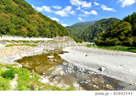 犀川/長野県生坂村古坂地区【2021.10】 犀川/長野県生坂村古坂地区【2021.10】 82942543