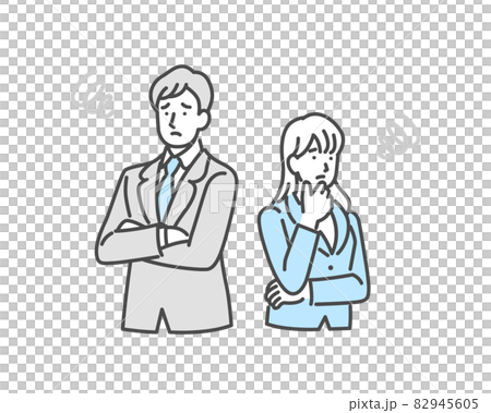 有需要的男女商務人士 82945605