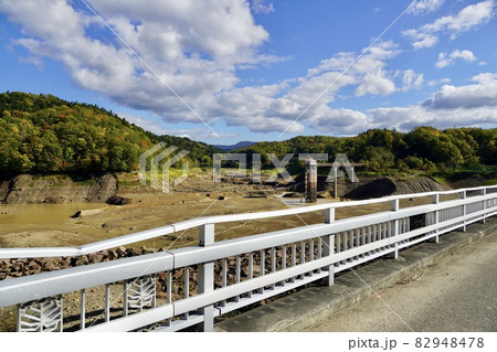 秋の幌向川ダム 秋の幌向川ダム 82948478