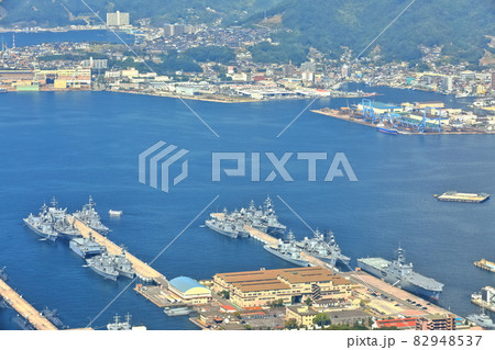 【広島県】アレイからすこじまの眺望（海上自衛隊　艦隊） 82948537