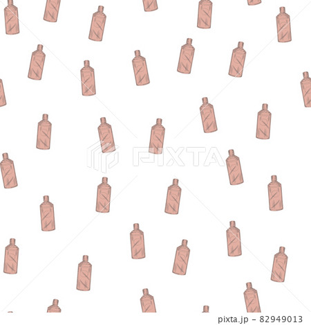 Seamless pattern chinese bottle on white background. Random texture template for menu restaurant. Seamless pattern chinese bottle on white background. Random texture template for menu restaurant. 82949013