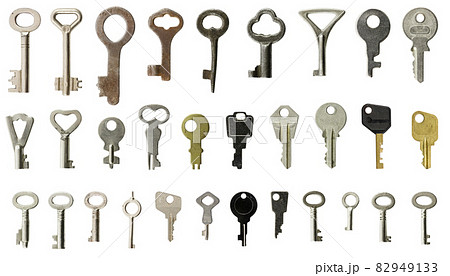 Set of old keys Set of old keys 82949133