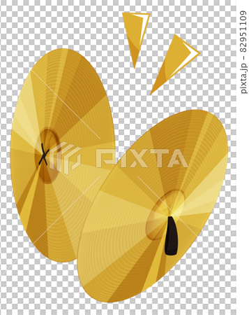 Illustration of cymbals_ringing_sound Illustration of cymbals_ringing_sound 82951109