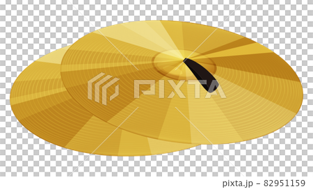 Illustration of cymbals__2 sheets placed 82951159