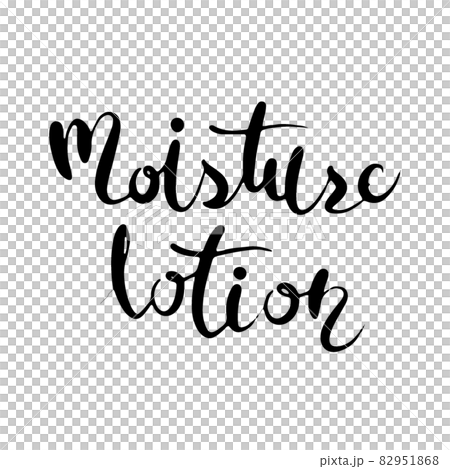English Moisture Lotion drawn by hand lettering (black) English Moisture Lotion drawn by hand lettering (black) 82951868