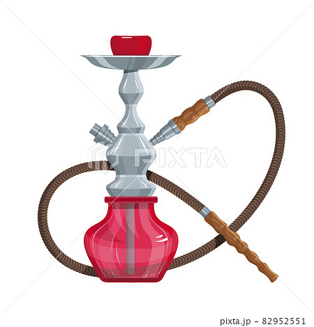 Hookah, shisha inside gift box, present - Stock Illustration [76094243]  - PIXTA