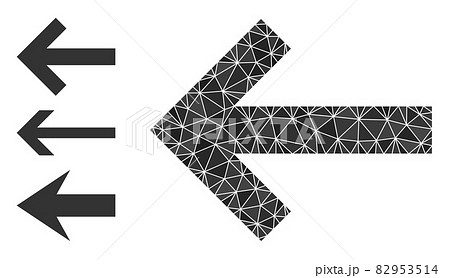 Vector Triangle Filled Arrow Left Icon and Bonus Icons Vector Triangle Filled Arrow Left Icon and Bonus Icons 82953514