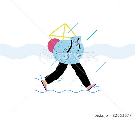 Startup illustration. Concept of building new business 82953677