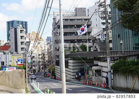 10月 港区989仙台坂と駐日大韓民国大使館・南麻布一丁目 10月 港区989仙台坂と駐日大韓民国大使館・南麻布一丁目 82957803