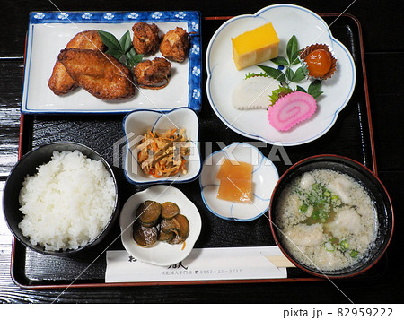 おび天 蔵 のおび天定食（松）　宮崎県日南市飫肥9丁目 82959222