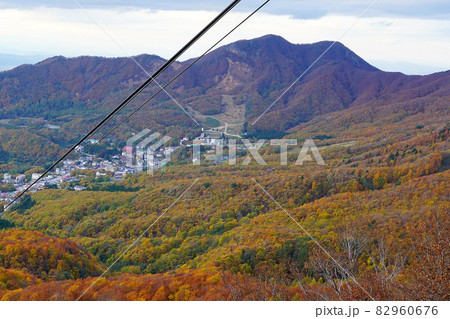 蔵王ロープウエイ 紅葉 蔵王ロープウエイ 紅葉 82960676