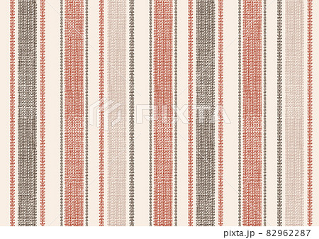 色変えもベクターで簡単生地感のあるストライプ模様のイラスト素材