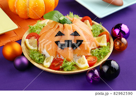 ハロウィンちらし寿し ハロウィンちらし寿し 82962590