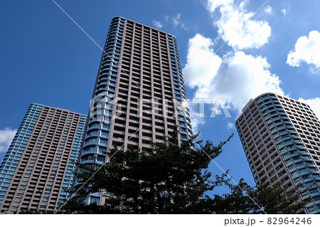 東京都中央区佃の超高層マンション群 東京都中央区佃の超高層マンション群 82964246