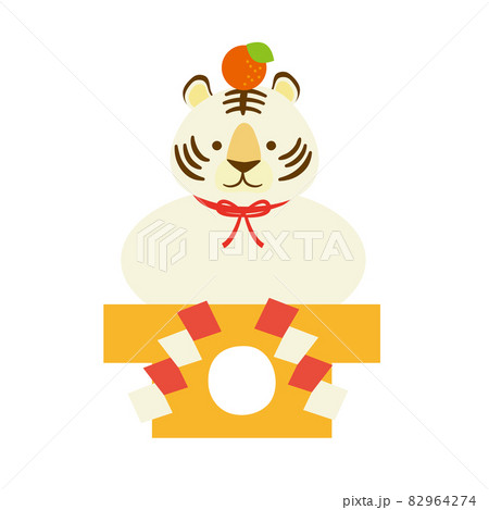 鏡餅&とら♡お正月②