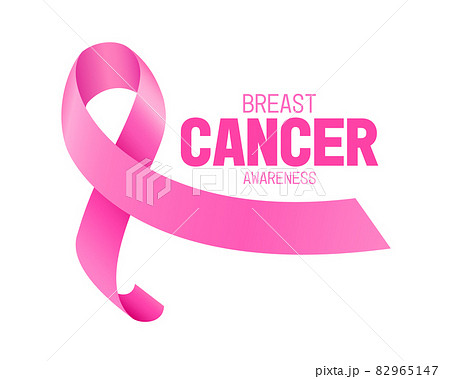 Pink ribbon symbol. Breast cancer awareness month. 82965147