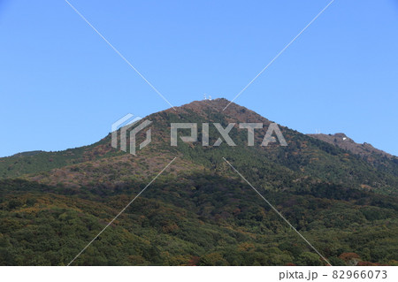 筑波山と青空 82966073