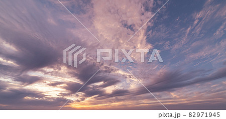 Sunset sky pattern Sunset sky pattern 82971945