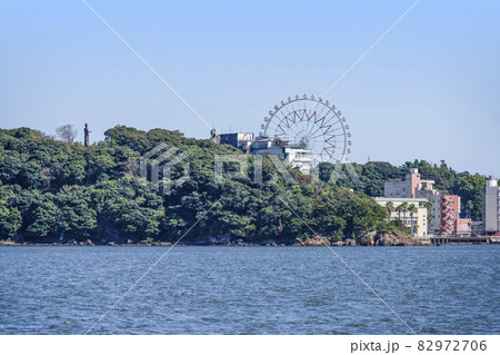 浜名湖遊覧船から舘山寺方面を望む 82972706