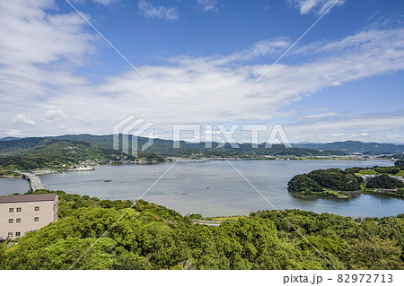 かんざんじロープウェイ大草山展望台から奥浜名湖 82972713