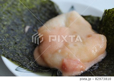 めんたいバター餅の海苔巻き 82973810