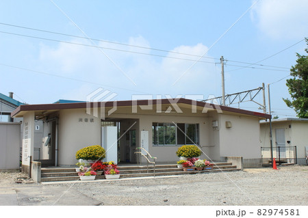 磐越西線 川桁駅（1） 82974581