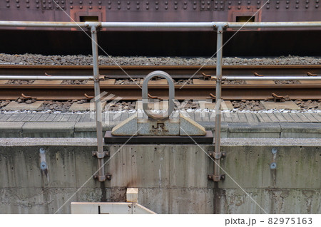 東京駅　京浜東北線・上野東京ライン東海道線ゼロキロポスト　6・7番線　JR JUNE 23 1996 82975163