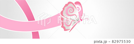 pink ribbon of thread Banner 2 pink ribbon of thread Banner 2 82975530