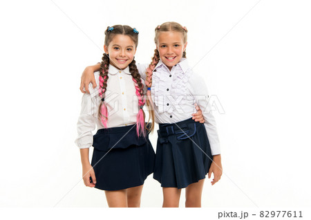 Be bright. School friendship. Sisterhood relationship  82977611