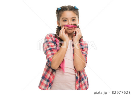 Girl long braids white background. Kanekalon jumbo Girl long braids white background. Kanekalon jumbo 82977623