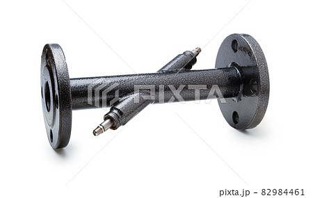 Pipe section isolated on white. Pipe section isolated on white. 82984461