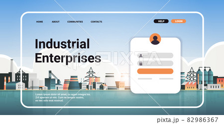 industrial enterprises portal website landing page template factories zone manufacturing plants power stations industrial enterprises portal website landing page template factories zone manufacturing plants power stations 82986367