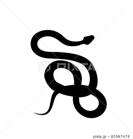 Snake Vector Icon, Viper Symbol, Serpent Sign 82987478