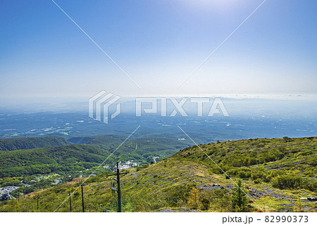 那須岳（茶臼岳）9合目のパノラマ風景【栃木県・那須塩原市】 82990373