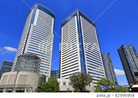 東京　江東区　豊洲の都市風景　豊洲センタービル 82990908