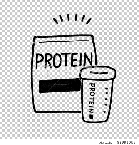 Protein illustration 82991095