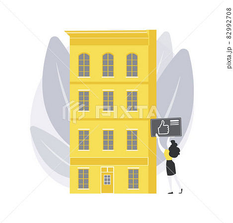 Condominium abstract concept vector illustration. Condominium abstract concept vector illustration. 82992708