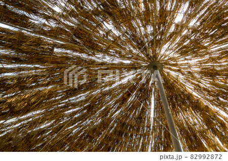 Tiki Umbrella Close Up 82992872