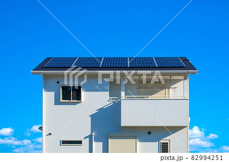 ソーラー発電の新築再エネ住宅 ソーラー発電の新築再エネ住宅 82994251