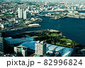 ランドマークタワーから見た横浜の景色　みなとみらい 82996824