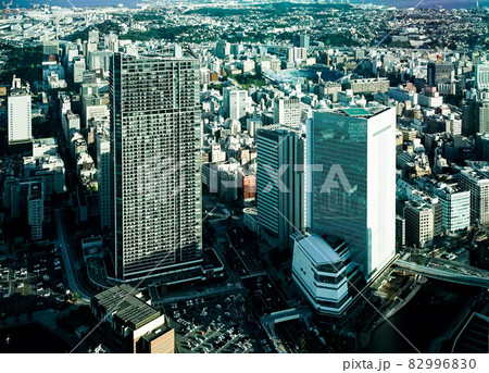 ランドマークタワーから見た横浜の景色　みなとみらい 82996830